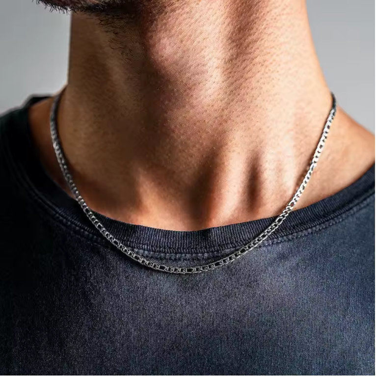2024 New Trend 925 Sterling Silver 4/6/8MM 18-24 Inches Figaro Chain Necklace For Men Women Fashion Wedding Gifts Party Jewelry
