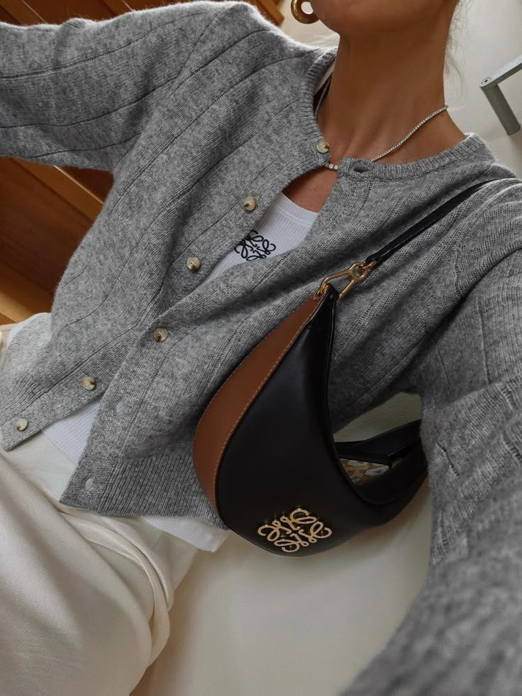 Knit Slim Thin Cardigans Women Grey O-neck Single Breasted Long Sleeve Sweaters Female 2024 Autumn Lady Match All Sweater