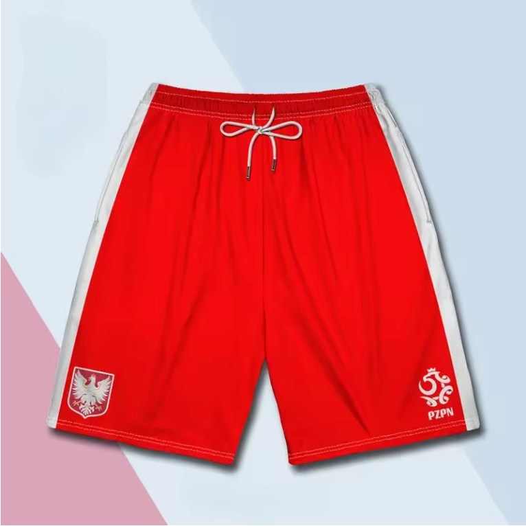 Poland Chile US Soccer National Team Training Shorts Men's Women's 3D Printing Comfortable Casual Breathable Quick Drying