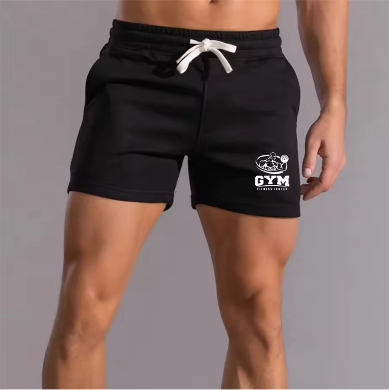 Summer New Shorts Shorts for Men Training Running Shorts Exercise Shorts Printing Weight PantsSports Workout American Shorts
