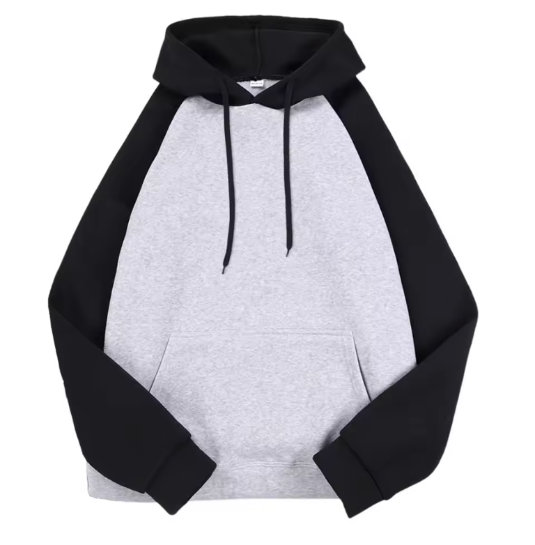 Raglan sleeve Hoodie Men Women Loose Oversized S-XXL Clothing Autumn Winter Warm Fleece Hoodies Color Collision Sweatshirts