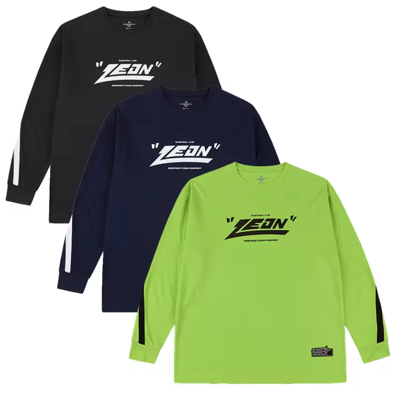 Casual Long Sleeve T-shirt for Men Crew Neck Breathable Thin Comfortable Solid Tops Mens Clothing for Daily Streetwear